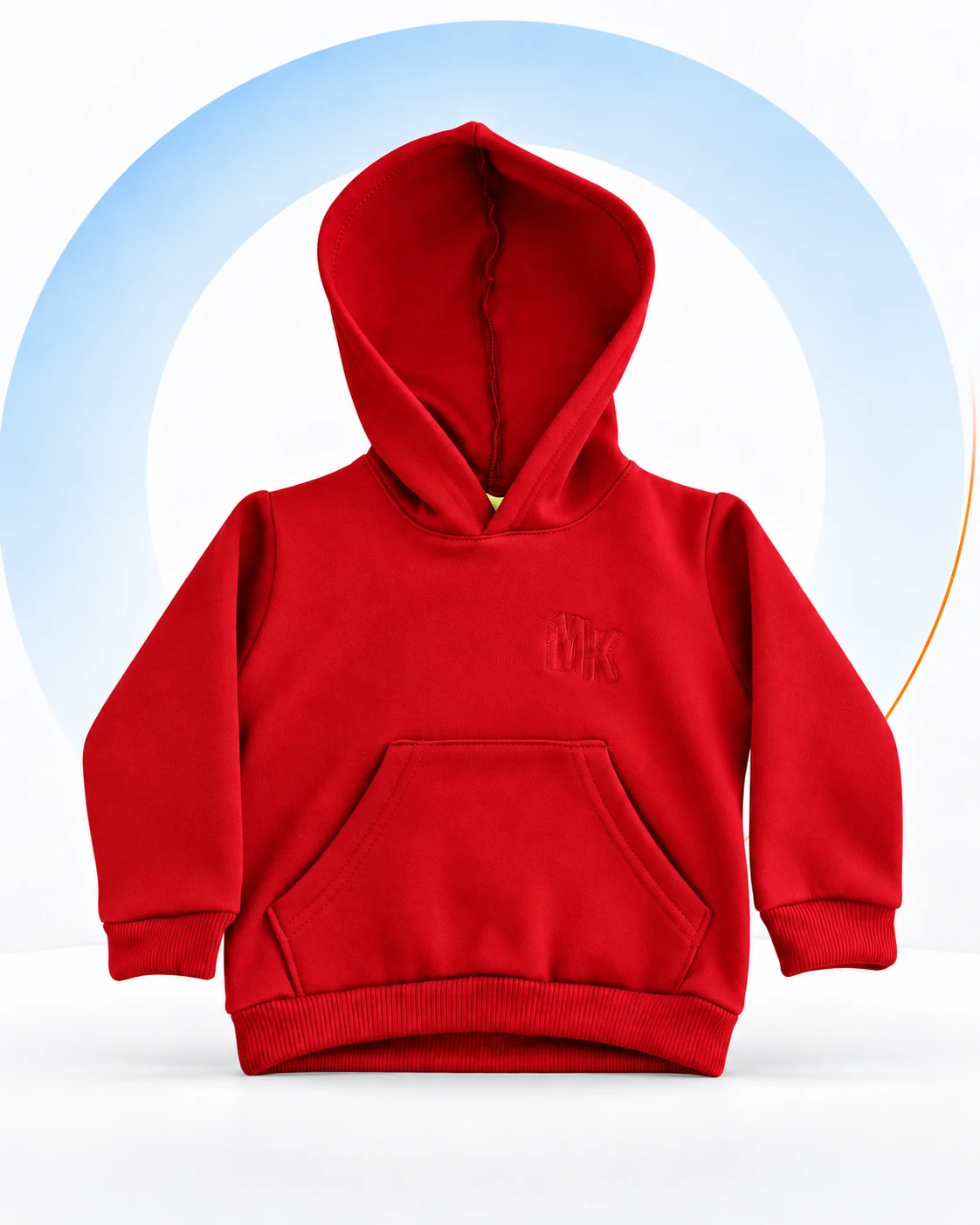Blusa de moletom · Vermelho