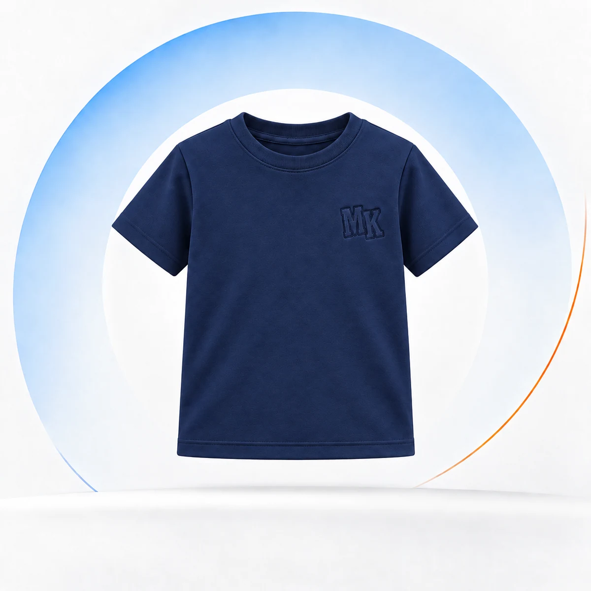 Camiseta manga curta · Azul Marinho