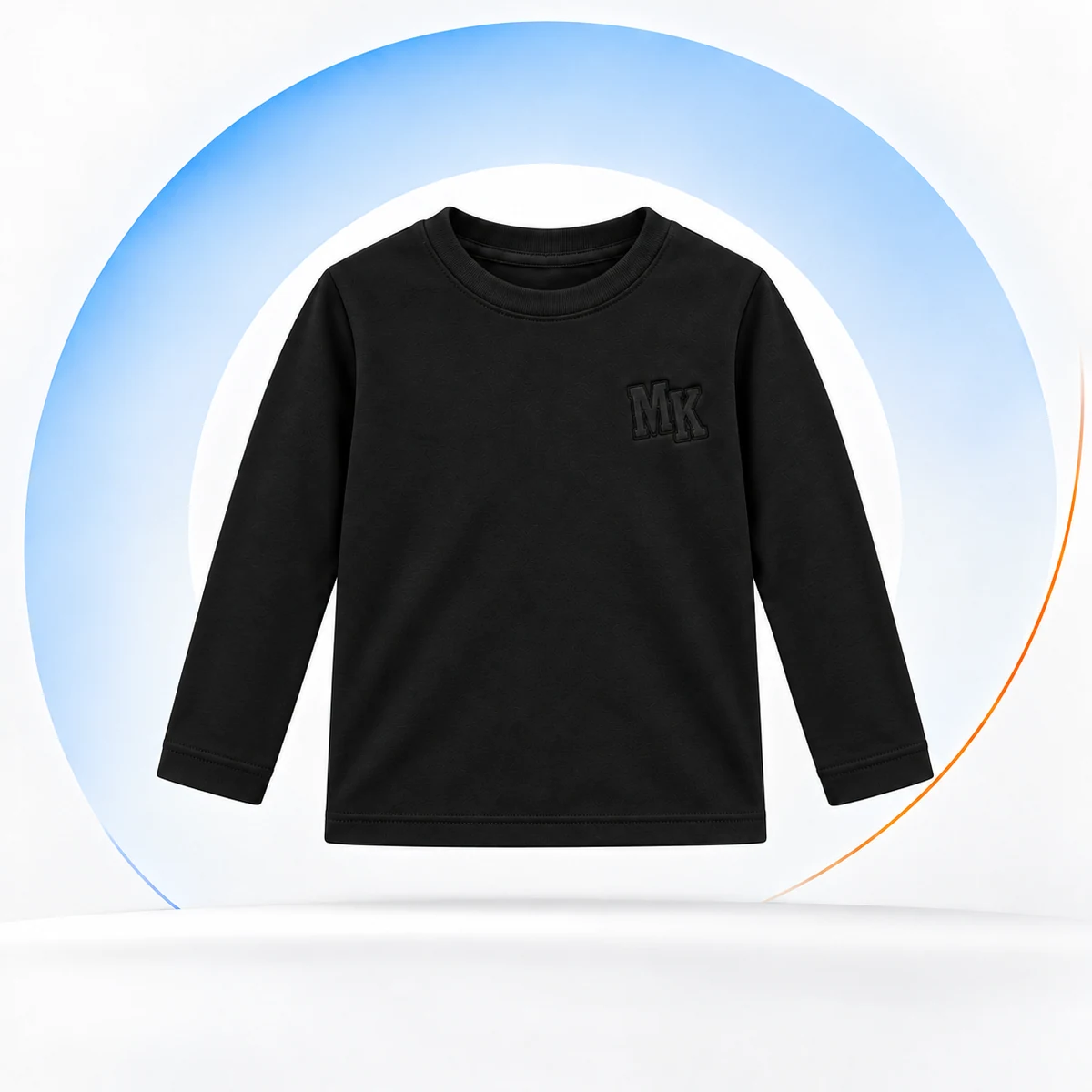 Camiseta manga longa · Preto