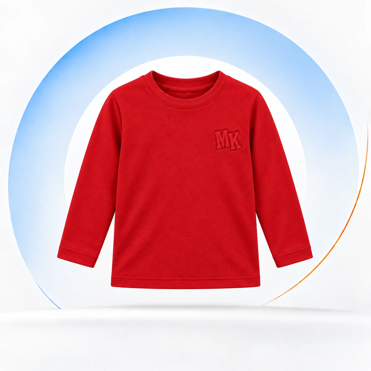 Camiseta manga longa · Vermelho