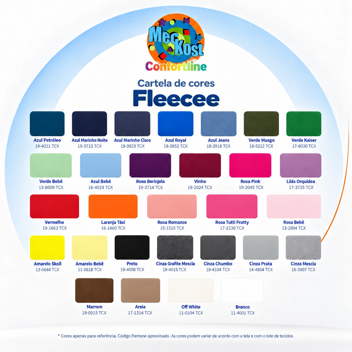 Cores · Fleece