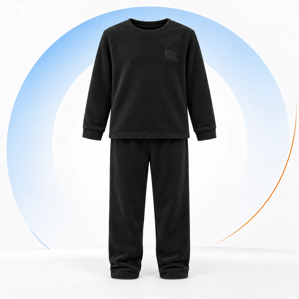 Pijama de inverno · Preto