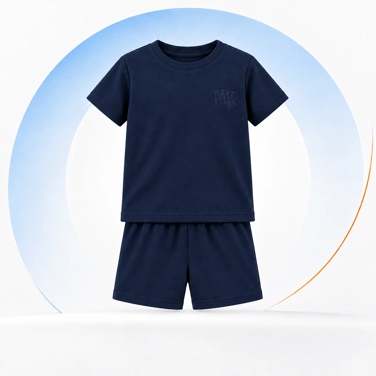 Pijama de verão · Azul Marinho