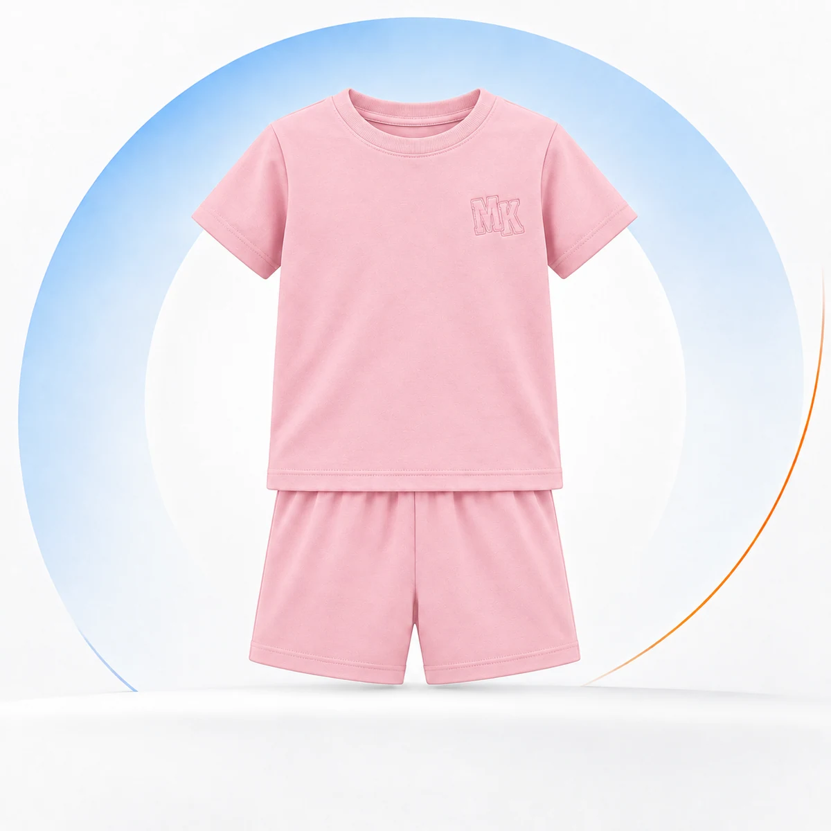 Pijama de verão · Rosa bebê