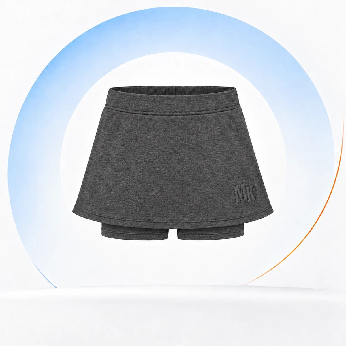 Saia shorts · Cinza GRafite