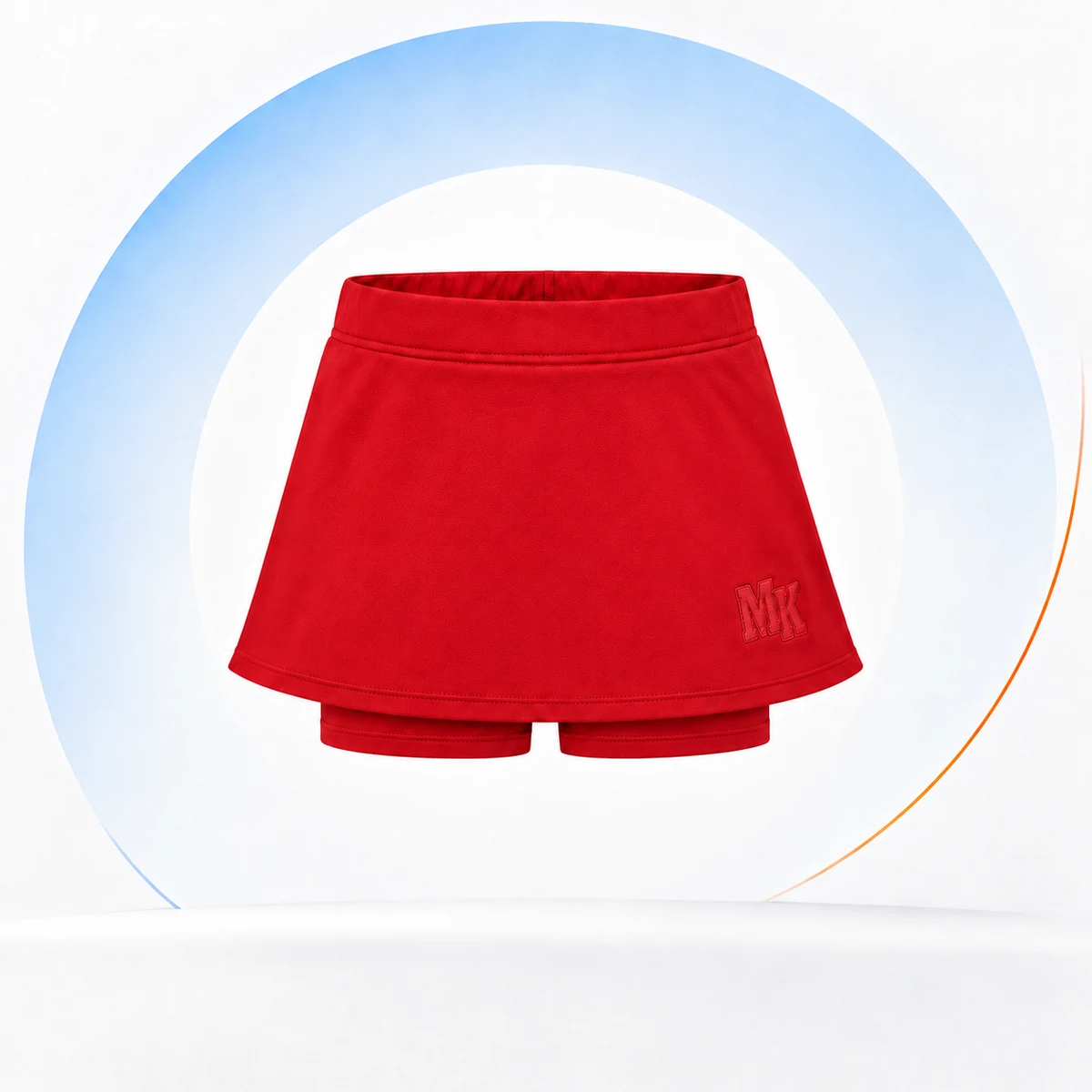 Saia shorts · Vermelho