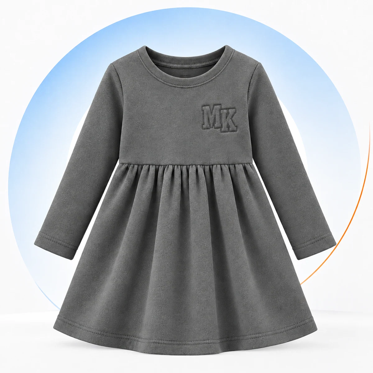Vestido de inverno · Cinza Grafite