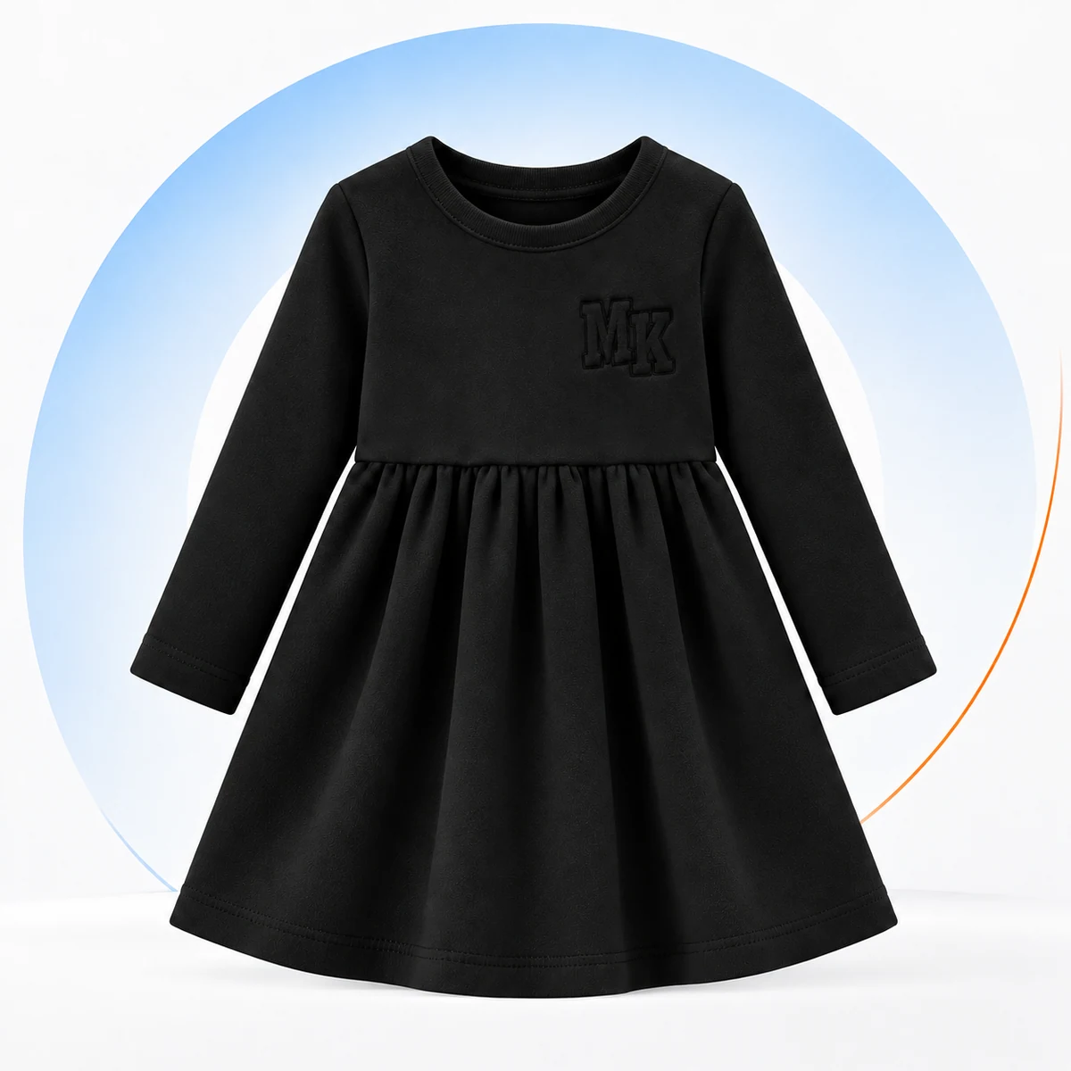 Vestido de inverno · Preto