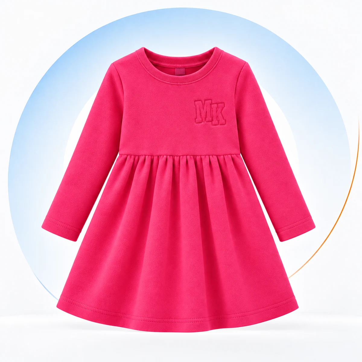 Vestido de inverno · Rosa Pink