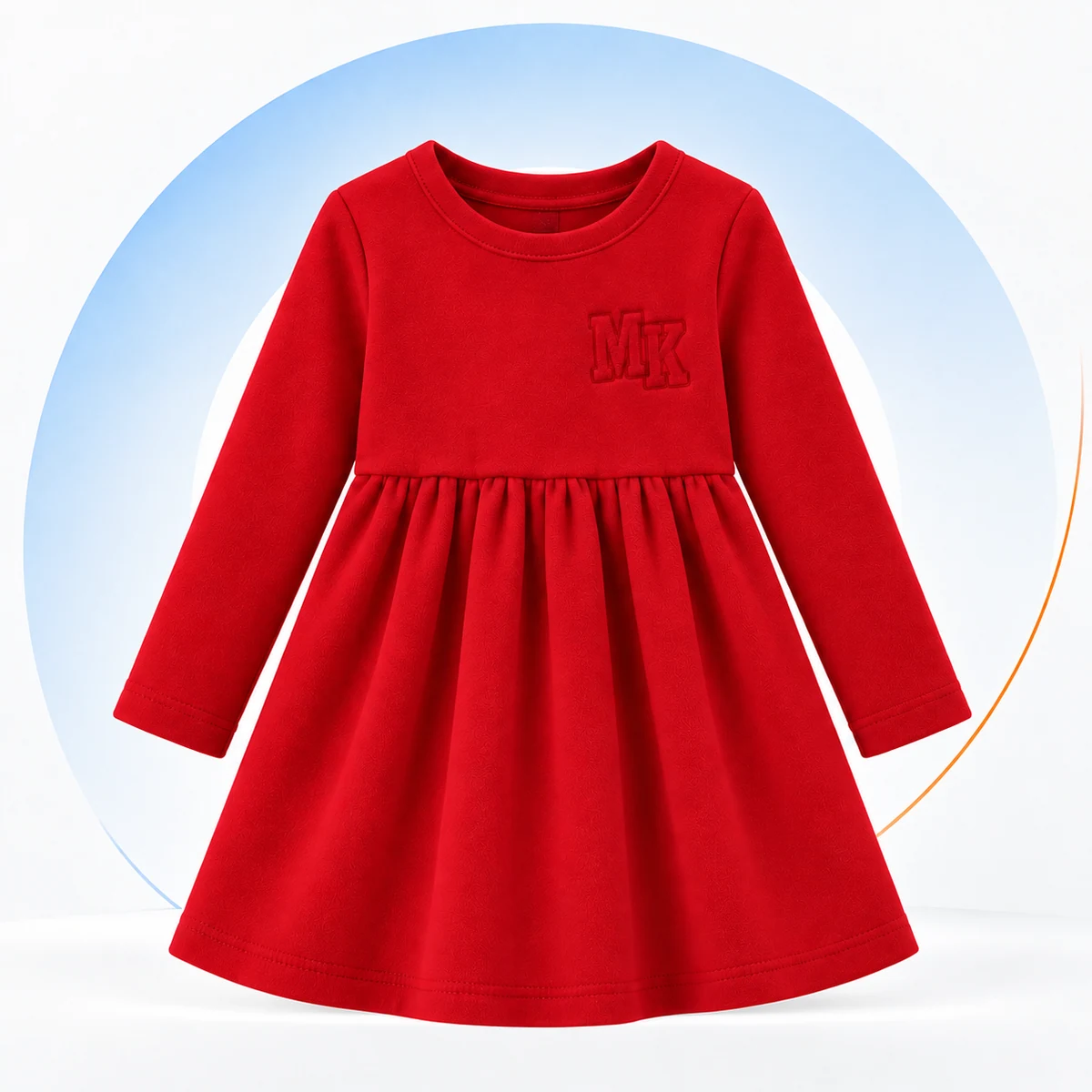 Vestido de inverno · Vermelho