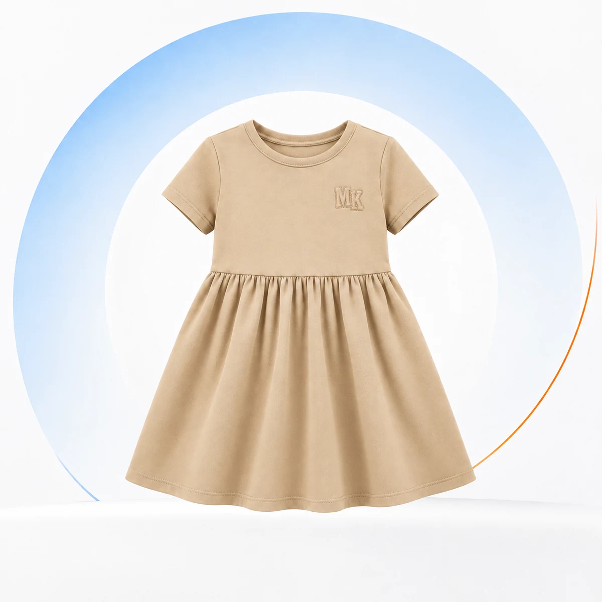 Vestido de verão · Areia