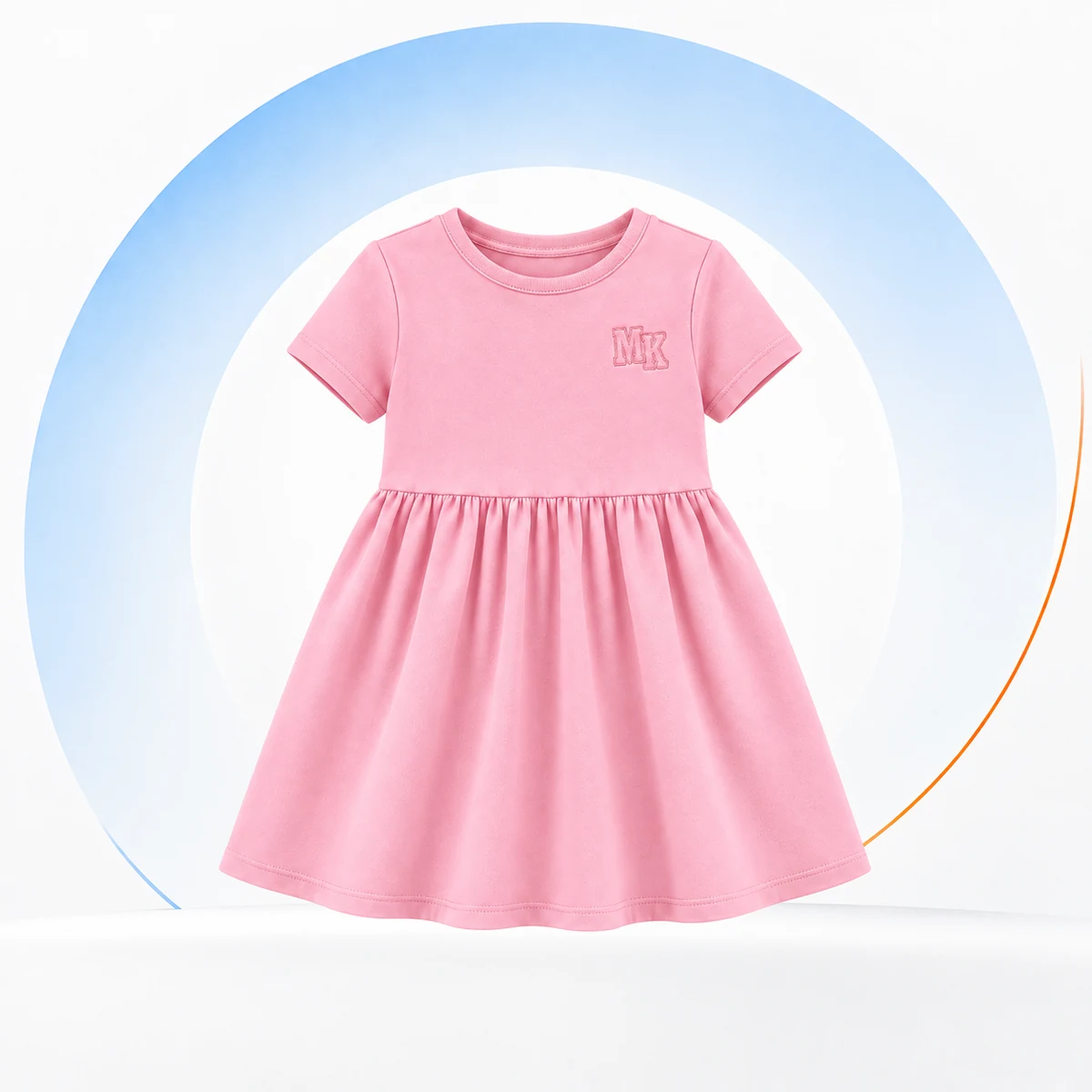 Vestido de verão · Rosa Bebê