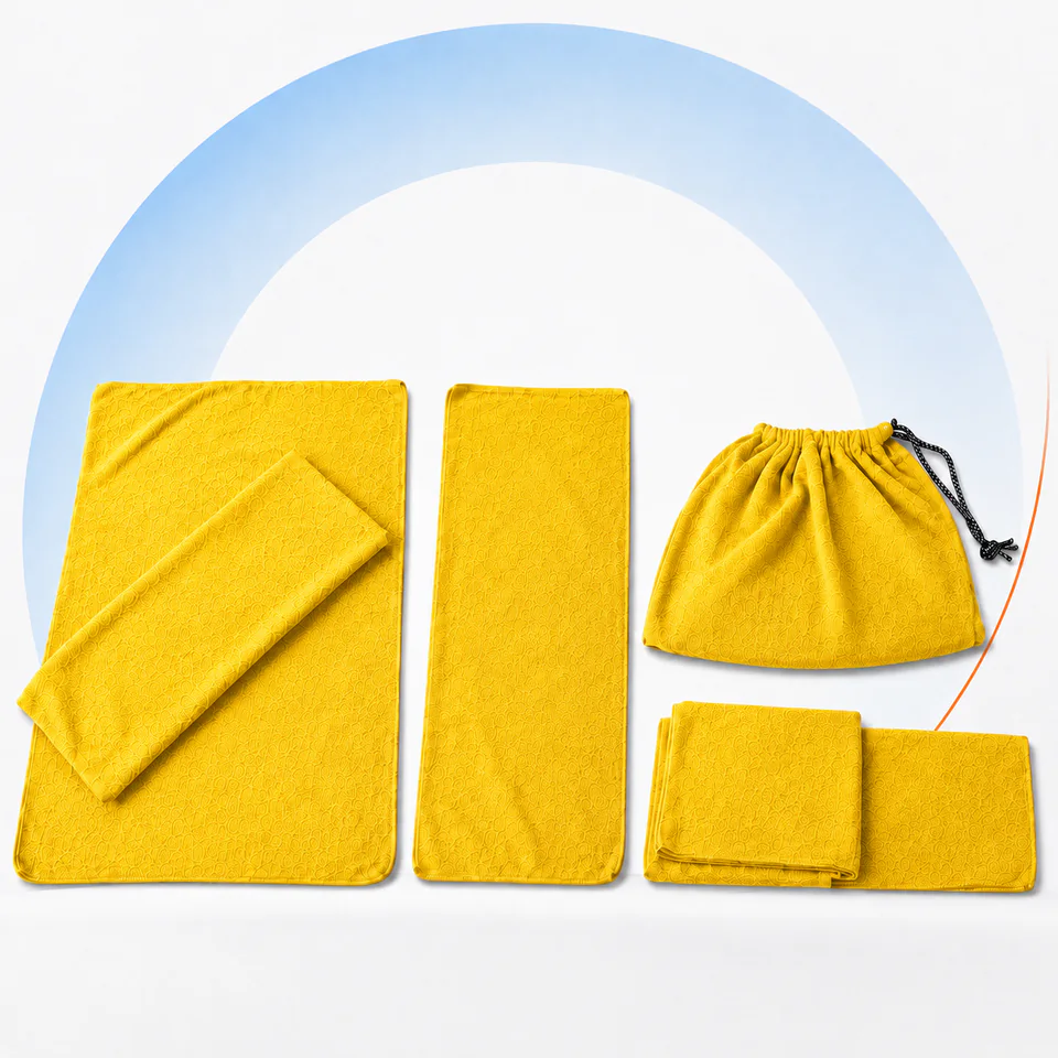 Kit Limpeza MecKost na cor amarela
