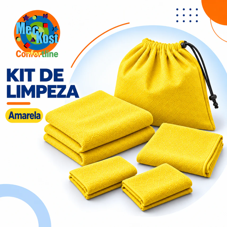 Kit de Limpeza na opção Amarela