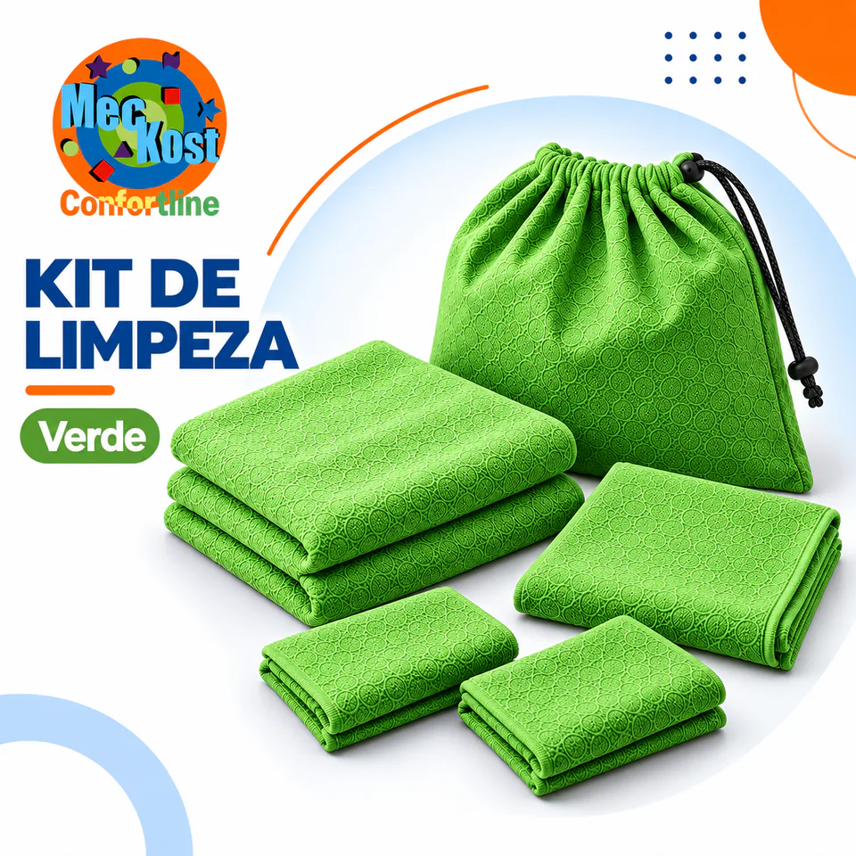 Kit de Limpeza na opção Verde