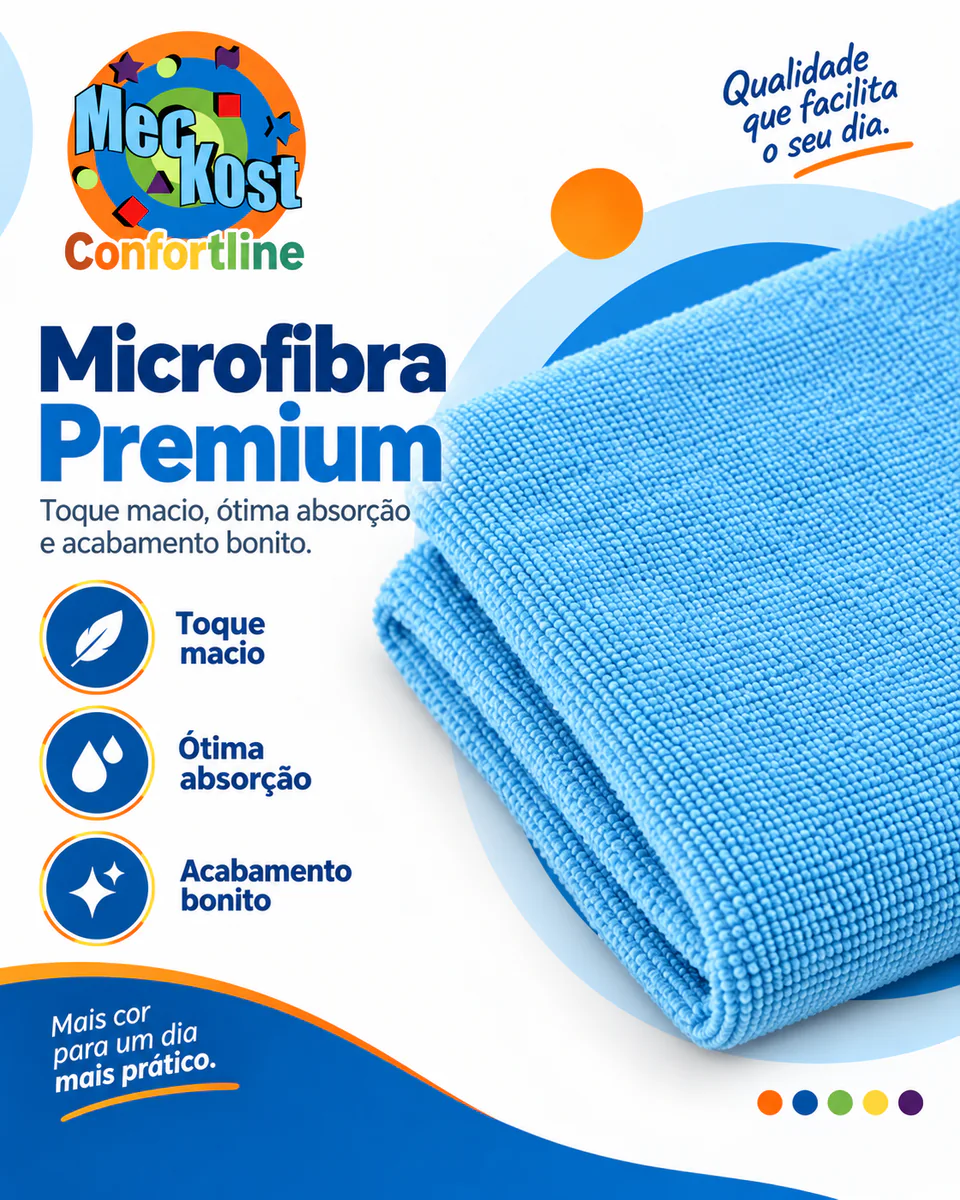 Kit de Limpeza com acabamento feito com cuidado